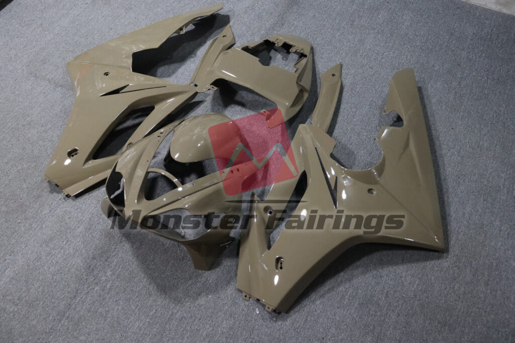 Triumph Daytona 675 custom ABS fairings 2006 - 2008 in Gloss Desert Tan - durable replacement kit, Monster Fairings
