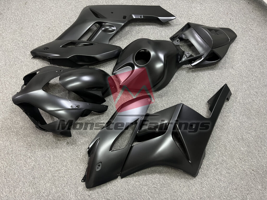 Honda CBR1000RR custom ABS fairings 2004 - 2005 in Matte Black Plain - durable replacement kit, Monster Fairings