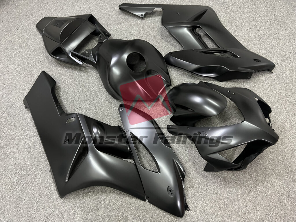 Matte Black Plain ABS fairings for Honda CBR1000RR 2004 - 2005 - premium OEM fit kit by Monster Fairings