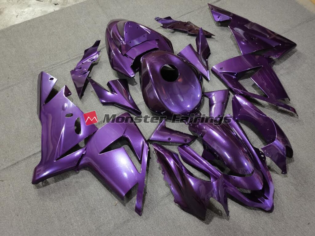 Gloss Purple ABS fairings for Kawasaki ZX10R 2004 - 2005 - premium OEM fit kit by Monster Fairings
