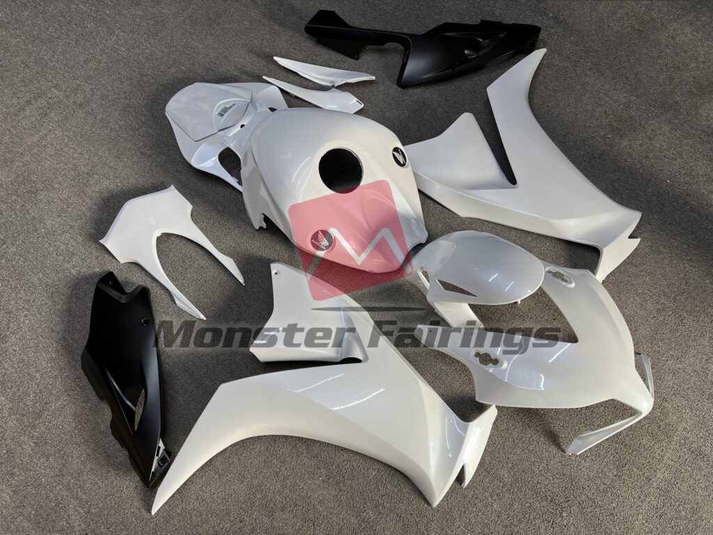 Pearl White & Matte Black ABS fairings for Honda CBR1000RR 2012 - 2016 - premium OEM fit kit by Monster Fairings