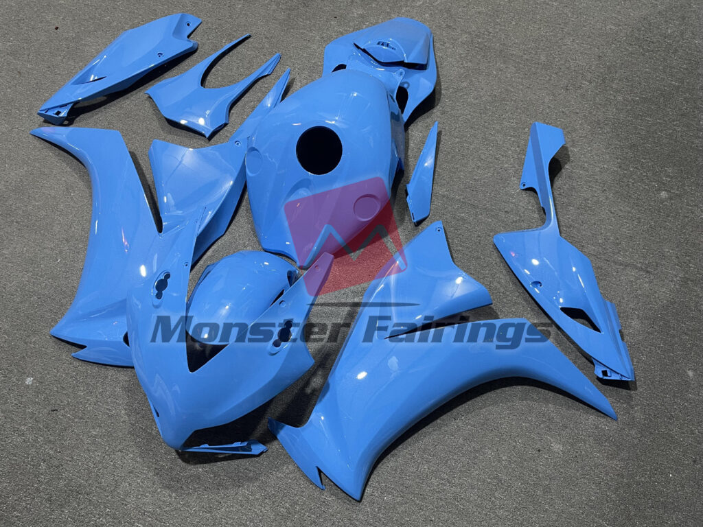 Honda CBR1000RR custom ABS fairings 2012 - 2016 in Light Blue - durable replacement kit, Monster Fairings