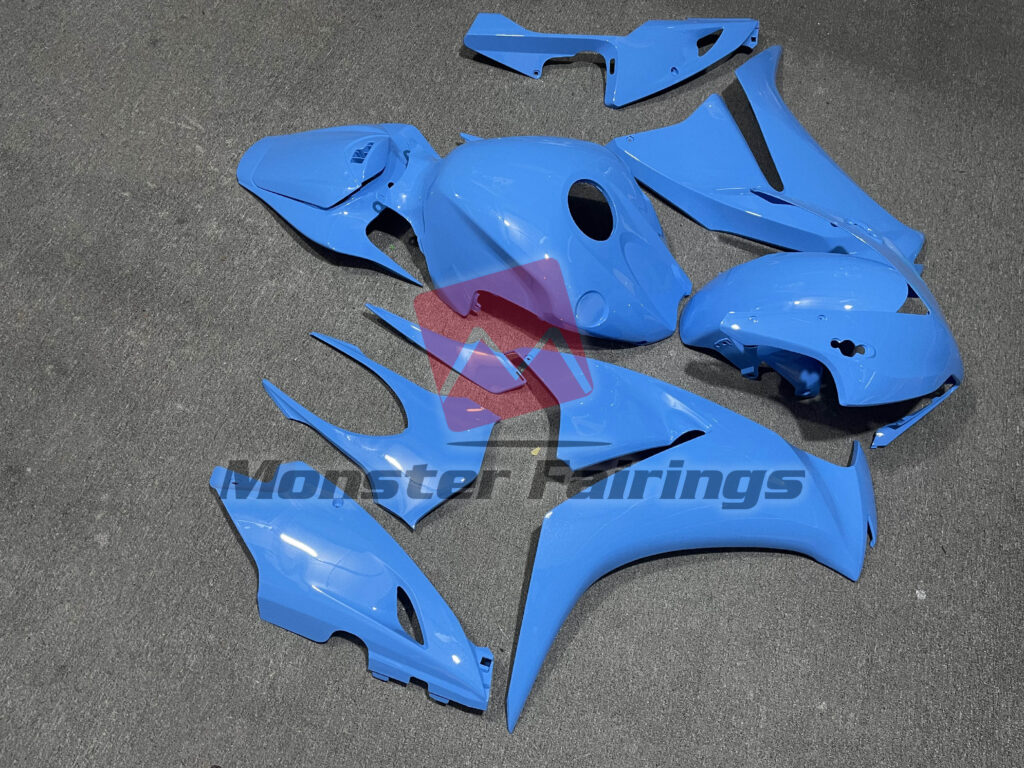 2012 - 2016 Honda CBR1000RR Light Blue fairing set - ABS injection, custom painted by Monster Fairings