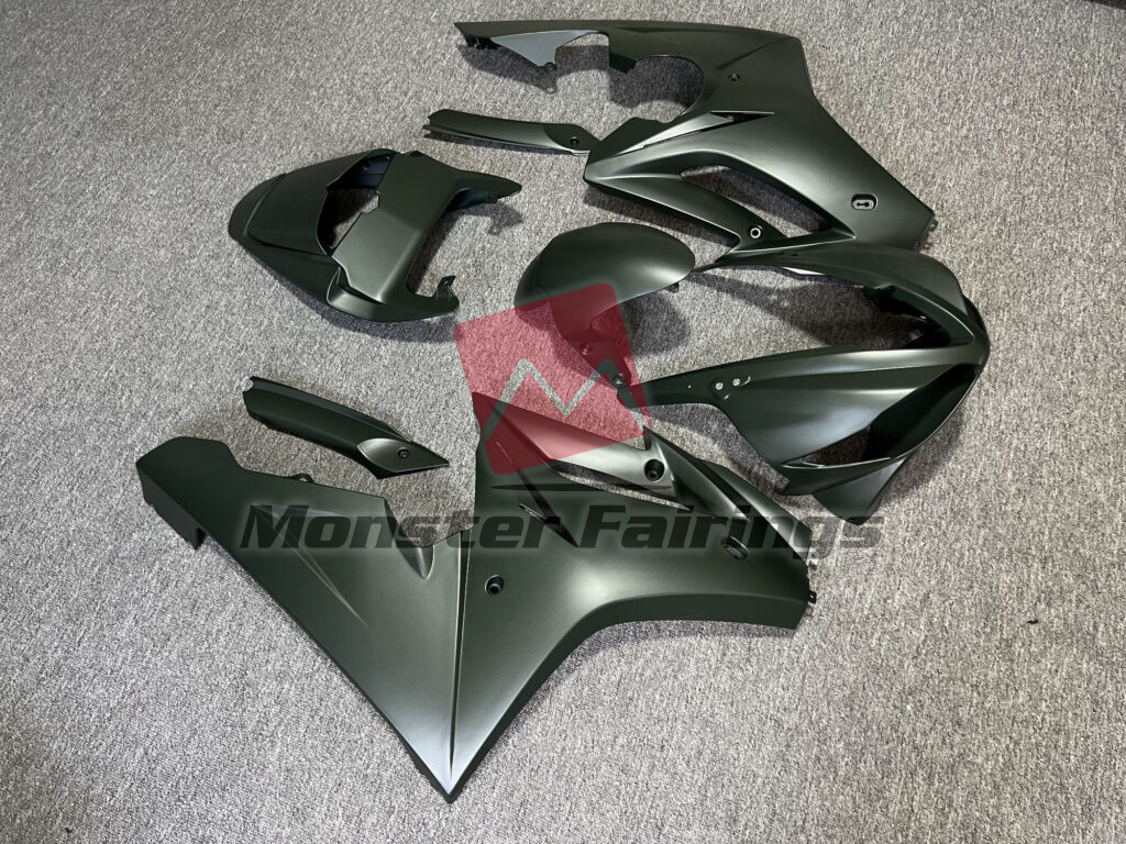 Matte Dark Green ABS fairings for Triumph Daytona 675 2009 - 2012 - premium OEM fit kit by Monster Fairings