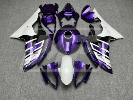 Yamaha R6 2008-2016 Purple Black White OEM Style ABS Fairings | Monster Fairings