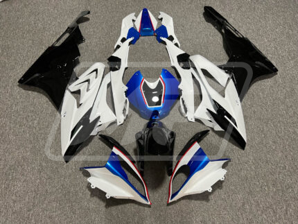 BMW S1000RR 2015-2016 Gloss White & Black Blue Red ABS Fairings | Monster Fairings