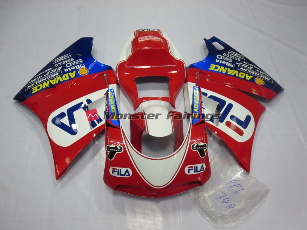 Ducati 996 748 916 998 Fila ABS fairings - custom motorcycle bodywork kit by Monster Fairings