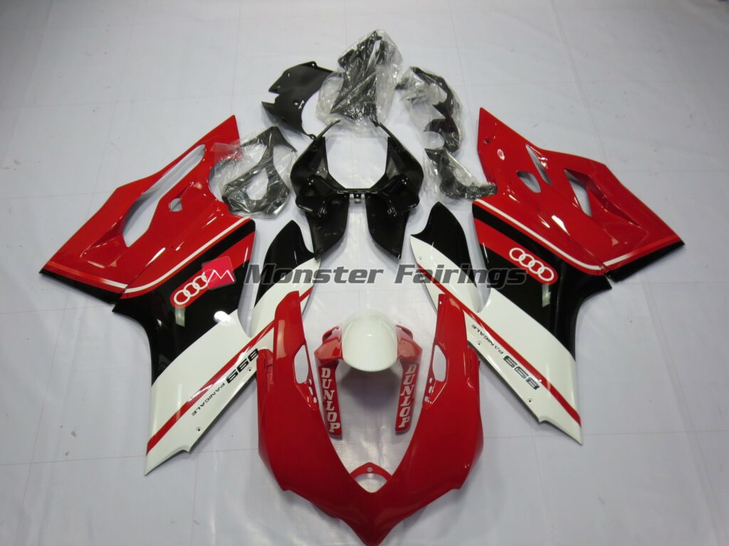 Ducati 1199 Rings Style Logo ABS fairings - custom motorcycle bodywork kit by Monster Fairings