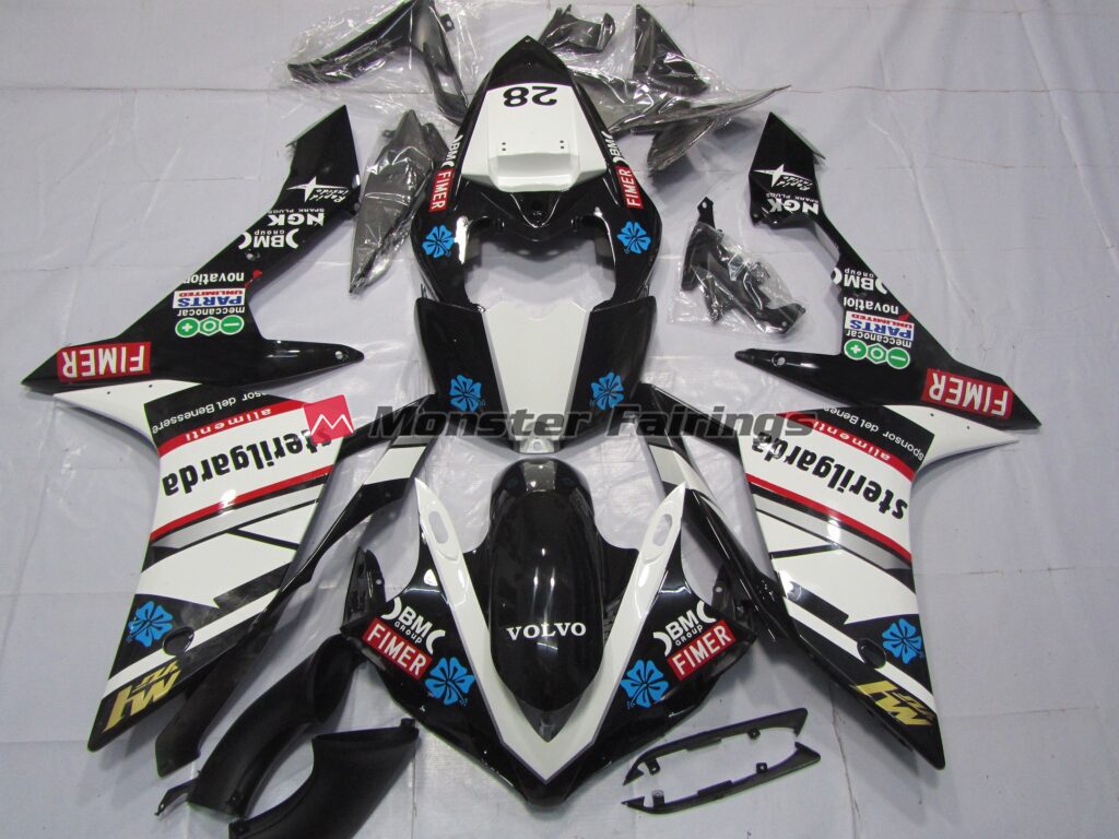 Yamaha R1 2007 - 2008 Custom Design ABS fairings - custom motorcycle bodywork kit by Monster Fairings