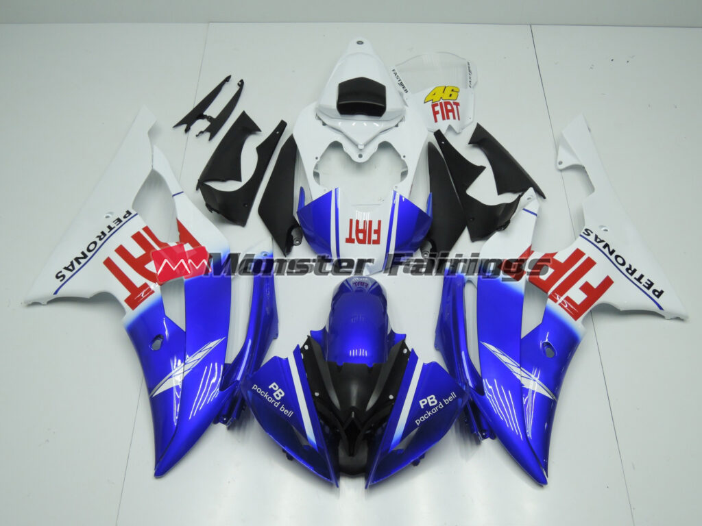 Yamaha R6 2008 - 2016 Fiat Fade ABS fairings - custom motorcycle bodywork kit by Monster Fairings