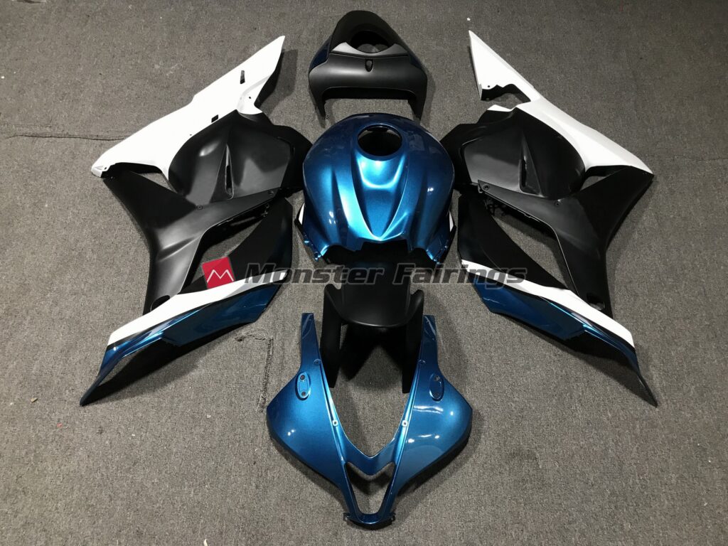 Honda CBR600RR 2009 - 2012 Custom Pearl Blue ABS fairings - custom motorcycle bodywork kit by Monster Fairings