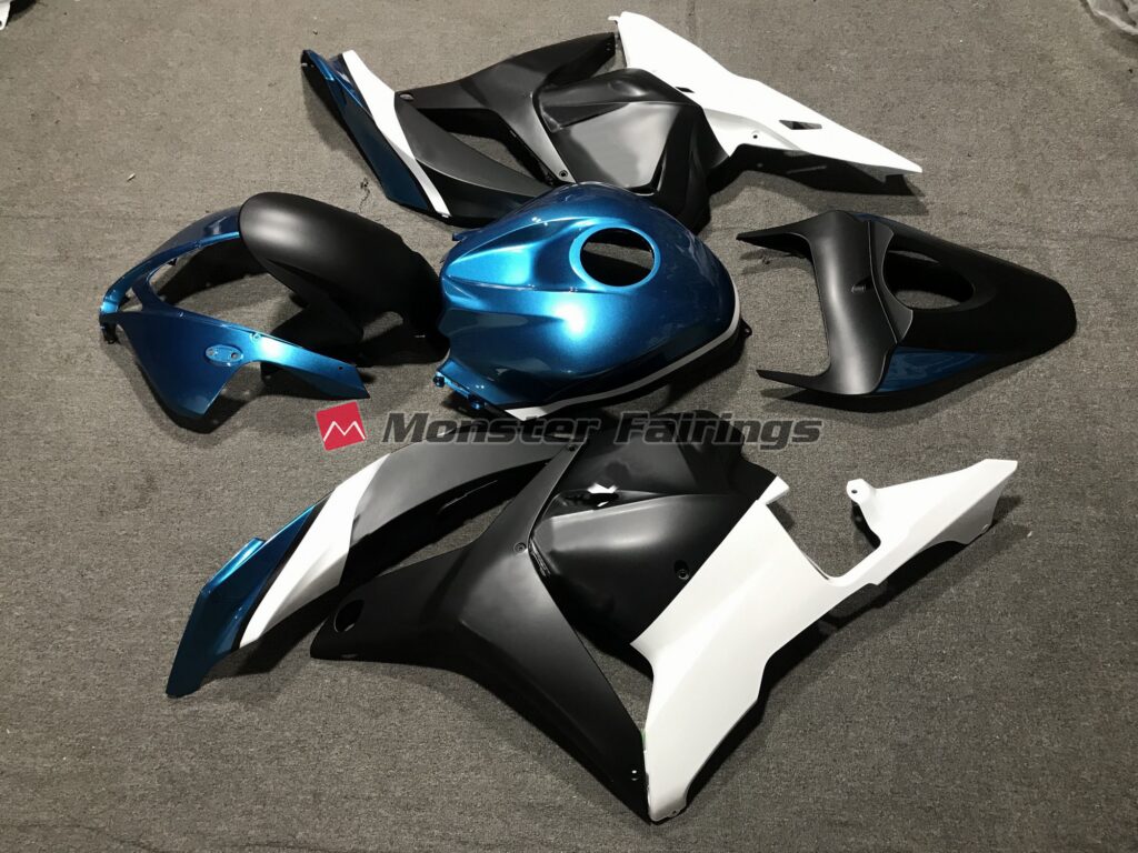 Custom Pearl Blue ABS fairings for Honda CBR600RR 2009 - 2012 - premium OEM fit kit by Monster Fairings