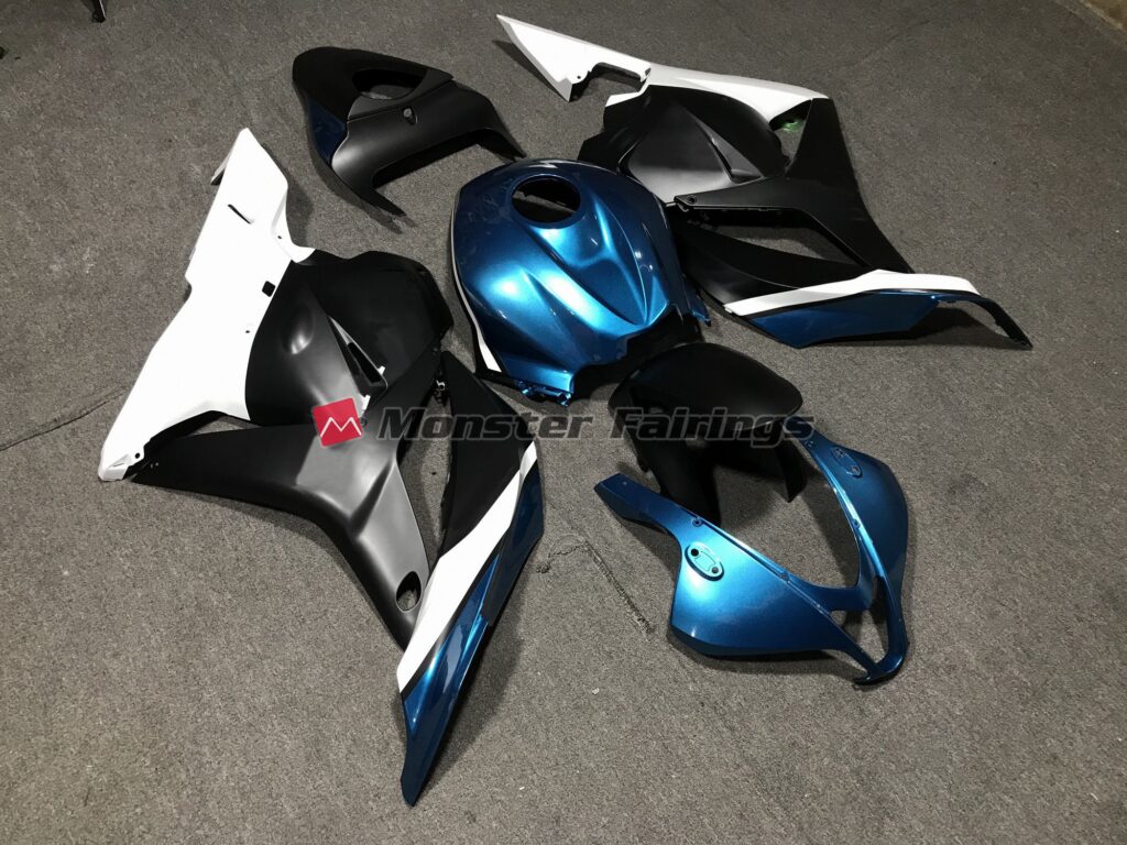Honda CBR600RR custom ABS fairings 2009 - 2012 in Custom Pearl Blue - durable replacement kit, Monster Fairings