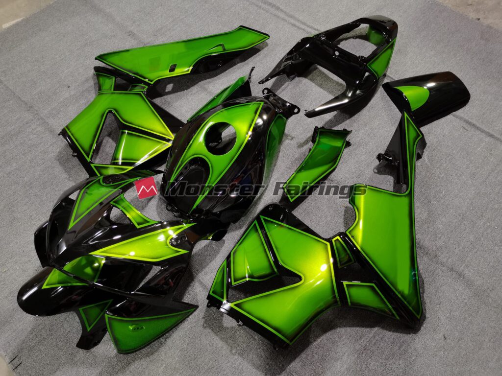 Emerald Green ABS fairings for Honda CBR600RR 2005 - 2006 - premium OEM fit kit by Monster Fairings