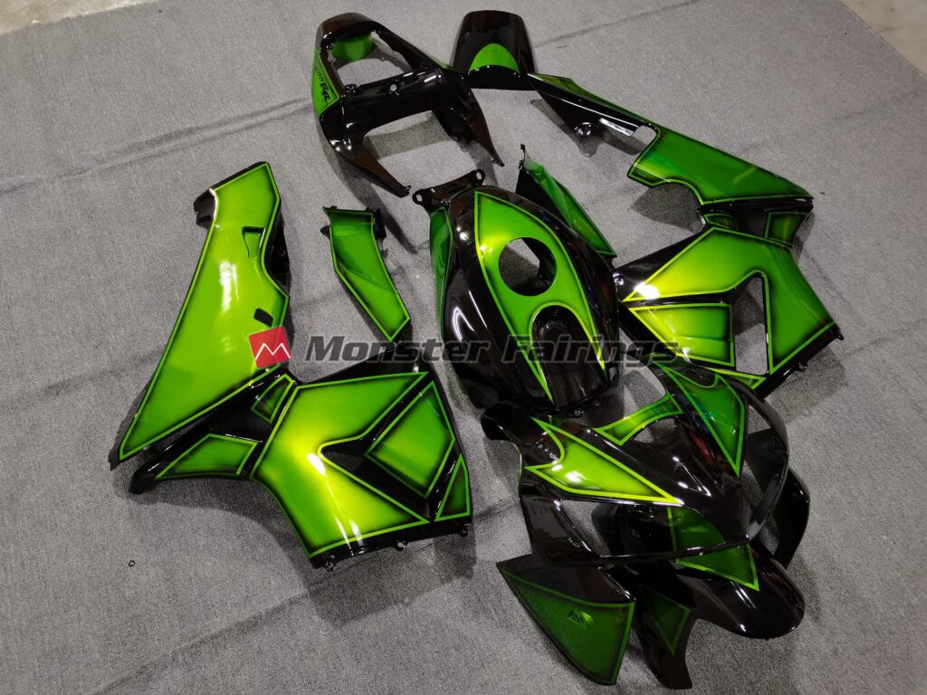 Honda CBR600RR custom ABS fairings 2005 - 2006 in Emerald Green - durable replacement kit, Monster Fairings