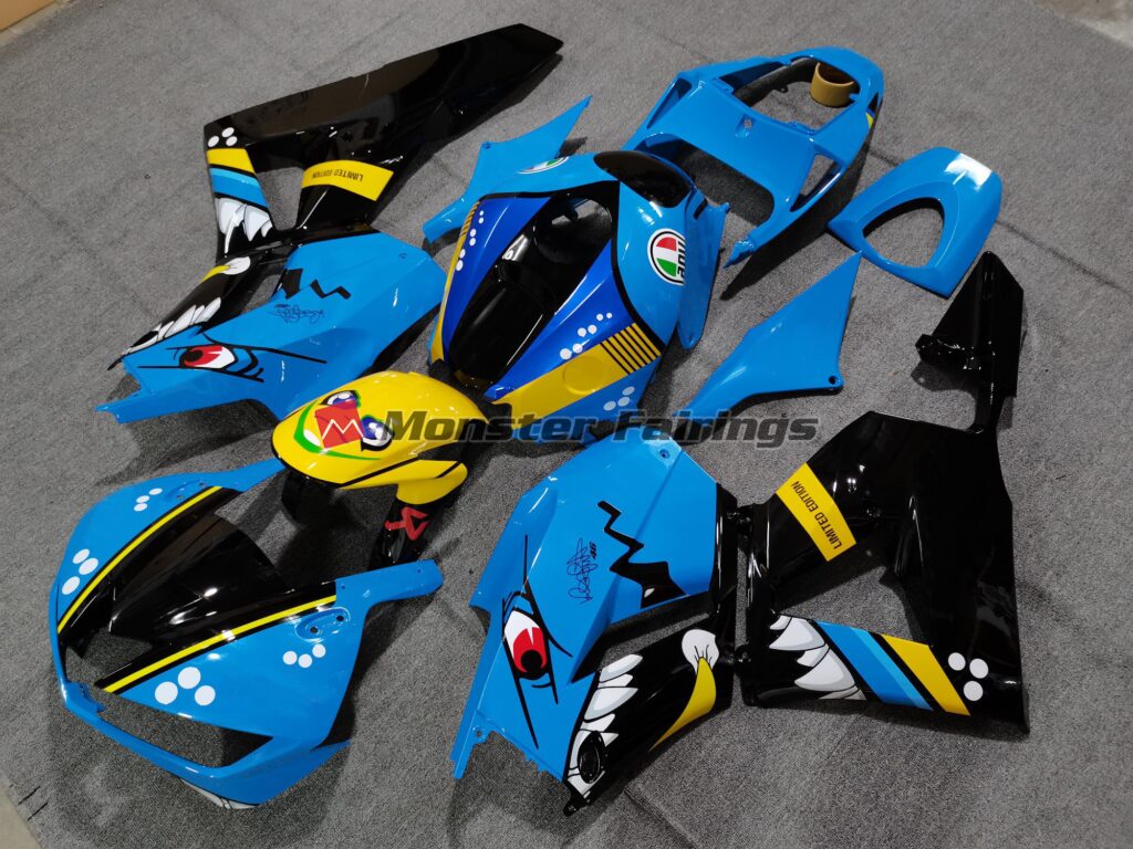 Honda CBR600RR custom ABS fairings 2013 - 2025 in Sky Blue Custom - durable replacement kit, Monster Fairings