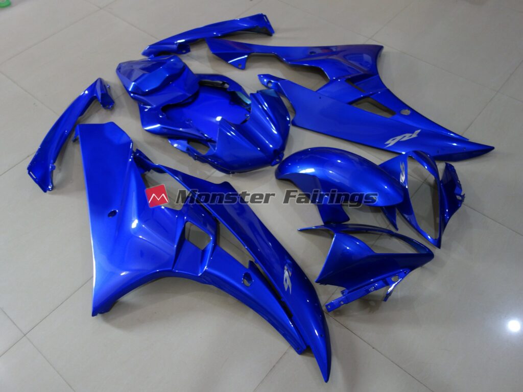 Full Gloss Blue ABS fairings for Yamaha R6 2006 - 2007 - premium OEM fit kit by Monster Fairings