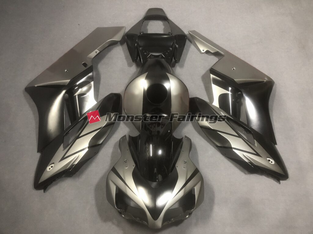 Honda CBR1000RR 2004 - 2005 Matte Grey Black ABS fairings - custom motorcycle bodywork kit by Monster Fairings