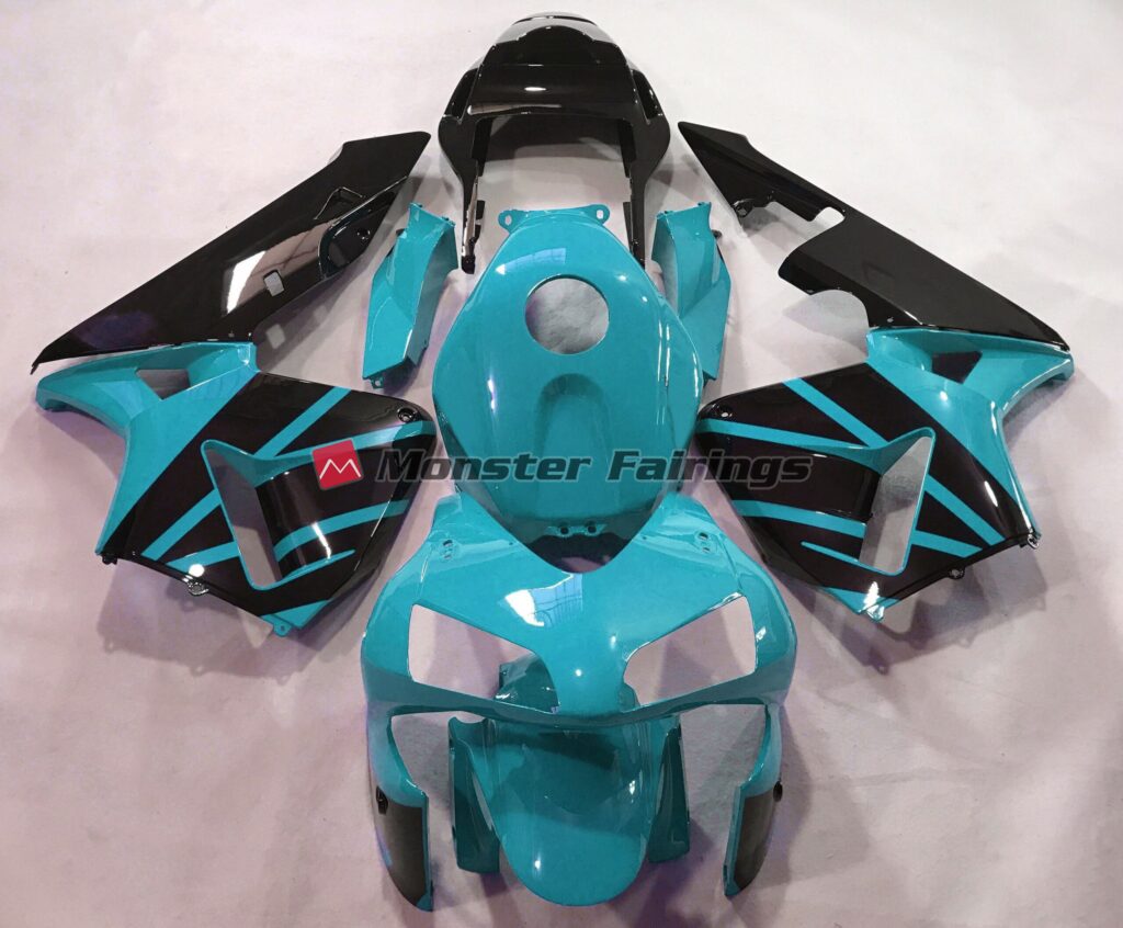 Honda CBR600RR 2003 - 2004 Light Blue OEM ABS fairings - custom motorcycle bodywork kit by Monster Fairings