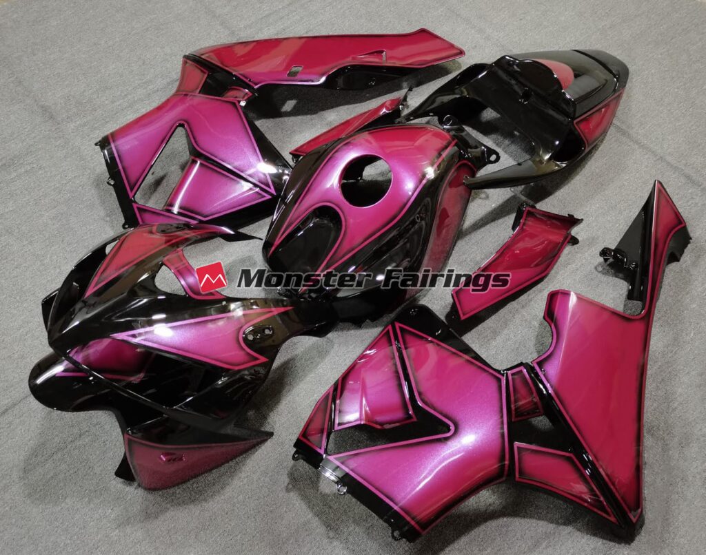 Deep Hot Pink ABS fairings for Honda CBR600RR 2005 - 2006 - premium OEM fit kit by Monster Fairings