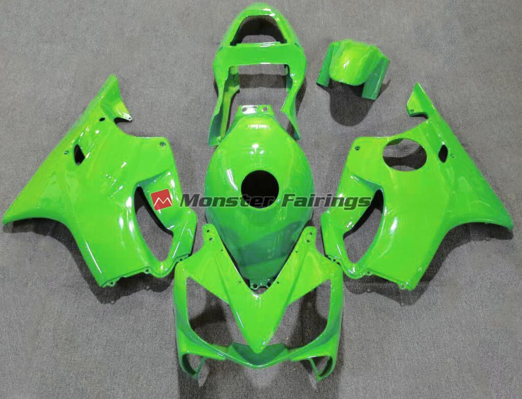 Honda CBR600 F4i 2001 - 2003 Gloss Lizard Green ABS fairings - custom motorcycle bodywork kit by Monster Fairings