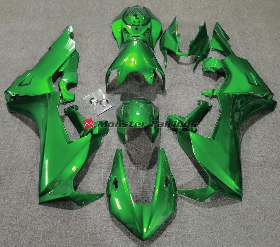 Honda CBR1000RR 2017 - 2025 Deep Green Gloss ABS fairings - custom motorcycle bodywork kit by Monster Fairings
