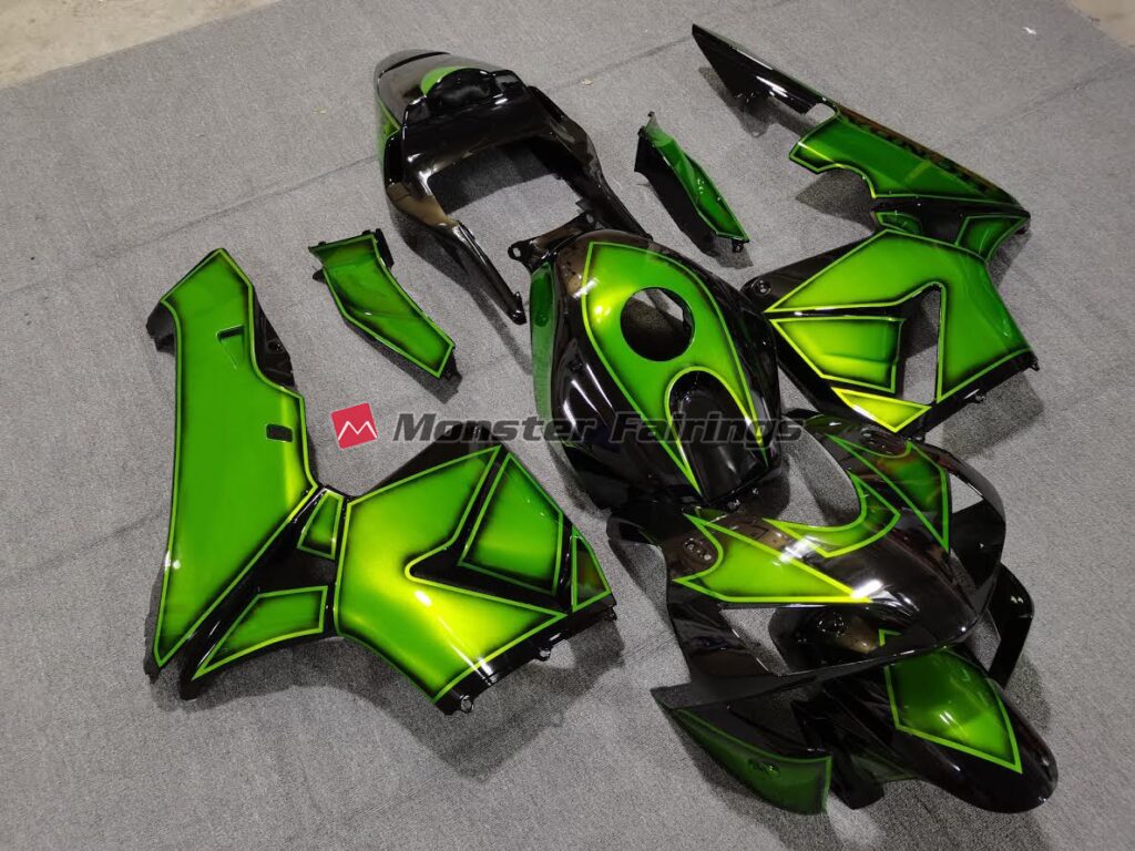 Special Design Green ABS fairings for Honda CBR600RR 2003 - 2004 - premium OEM fit kit by Monster Fairings