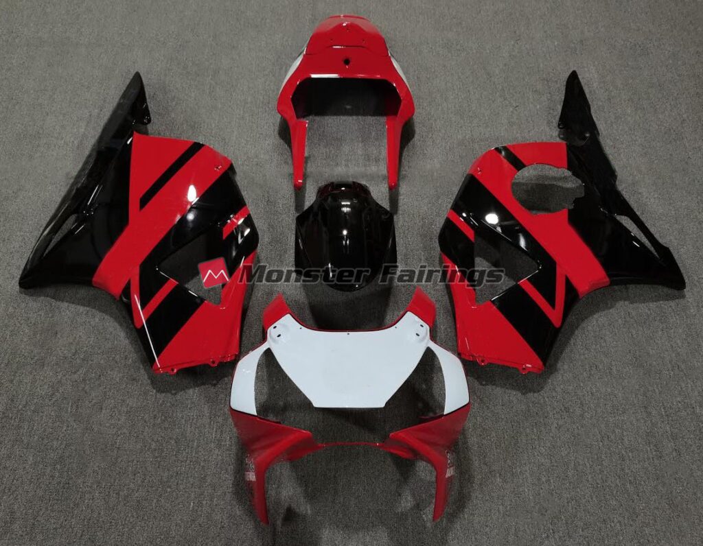 Honda CBR954RR 2002 - 2003 Gloss Red OEM Kit ABS fairings - custom motorcycle bodywork kit by Monster Fairings
