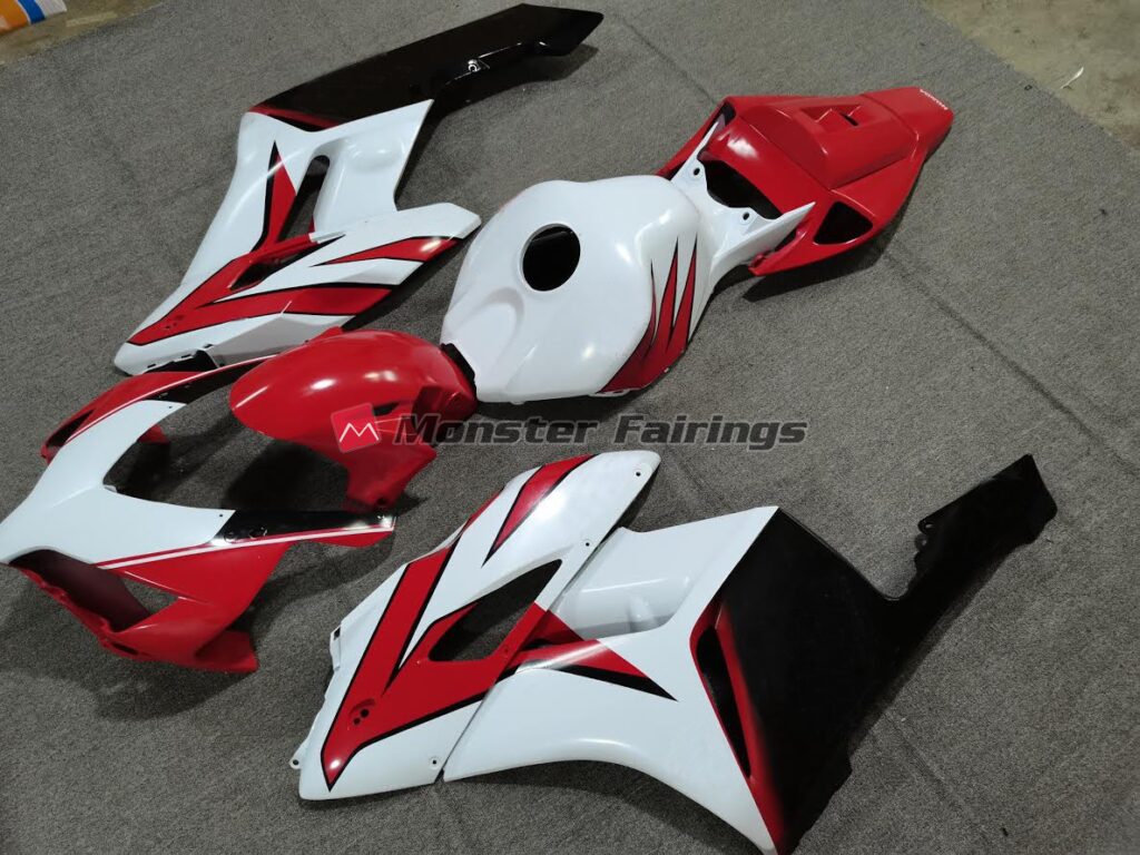 Red White Black Gloss ABS fairings for Honda CBR1000RR 2004 - 2005 - premium OEM fit kit by Monster Fairings