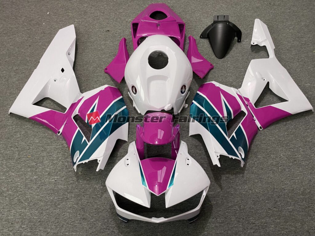 Honda CBR600RR 2013 - 2025 Pink Emerald Gloss ABS fairings - custom motorcycle bodywork kit by Monster Fairings