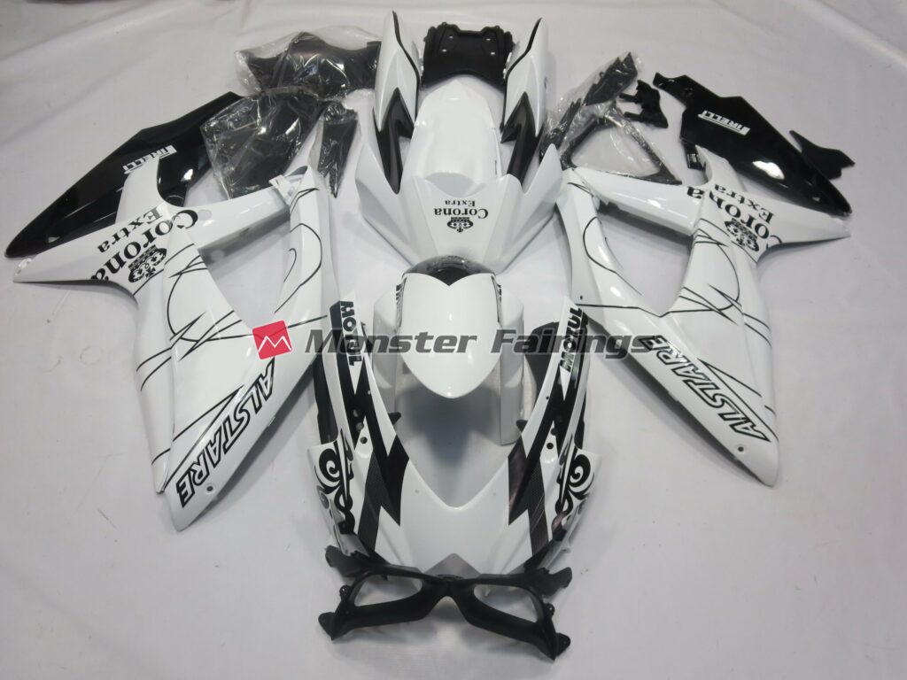 Suzuki GSXR 600 - 750 2008 - 2010 Corona ABS fairings - custom motorcycle bodywork kit by Monster Fairings
