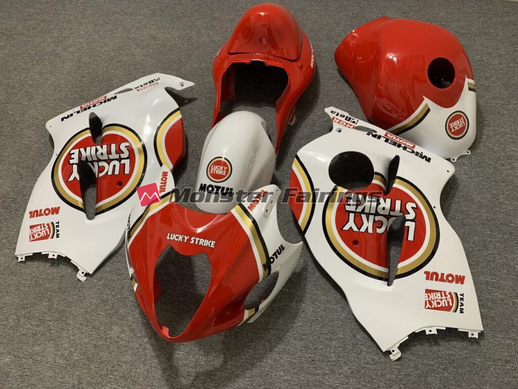 Suzuki GSXR1300 1997 - 2007 Lucky Strike ABS fairings - custom motorcycle bodywork kit by Monster Fairings
