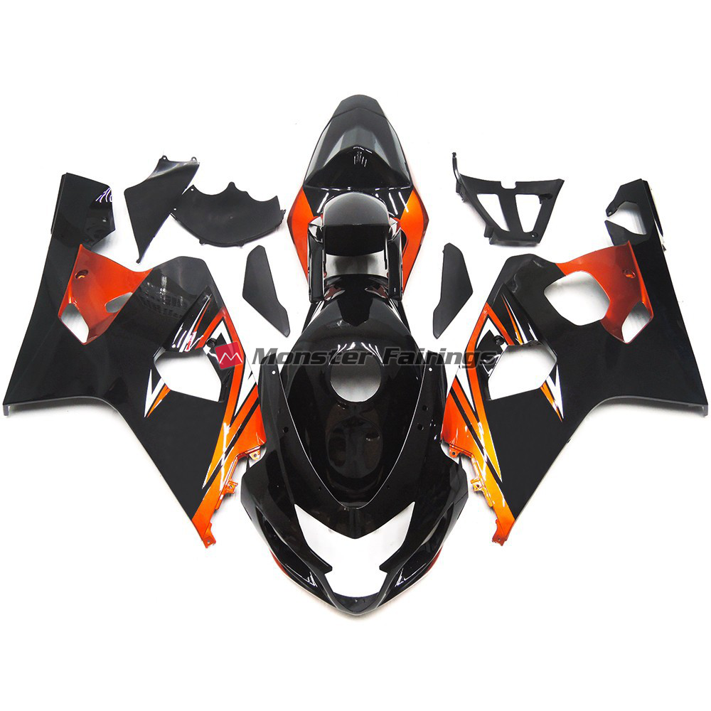 Suzuki GSXR 600 - 750 2004 - 2005 Bronze Orange OEM Style ABS fairings - custom motorcycle bodywork kit by Monster Fairings