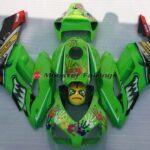 Honda CBR1000RR 2004 - 2005 Green Shark ABS fairings - custom motorcycle bodywork kit by Monster Fairings