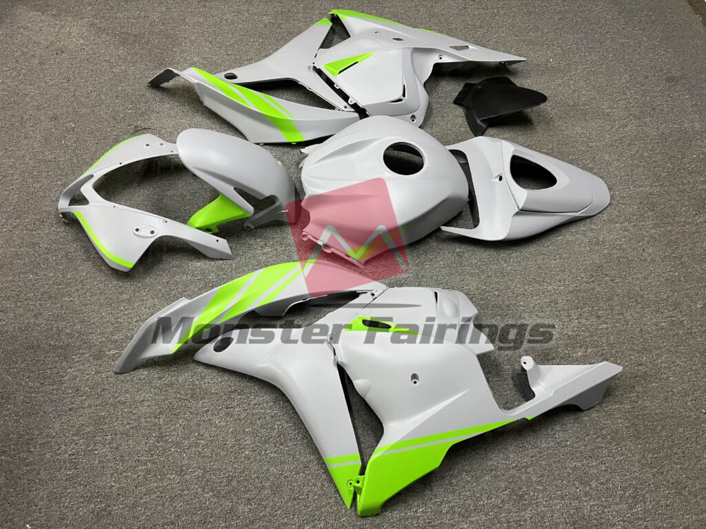 2009 - 2012 Honda CBR600RR Nardo Gray Green fairing set - ABS injection, custom painted by Monster Fairings