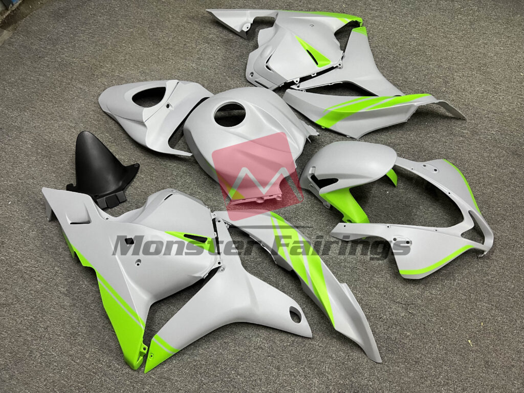 Honda CBR600RR custom ABS fairings 2009 - 2012 in Nardo Gray Green - durable replacement kit, Monster Fairings