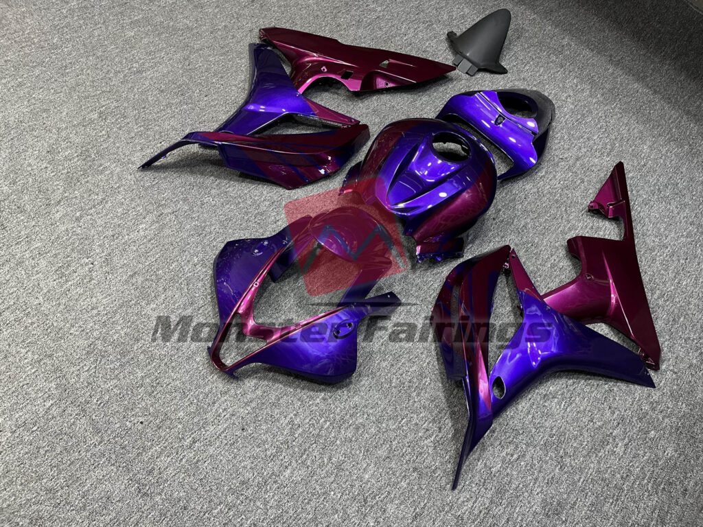 Gloss Purple Pink ABS fairings for Honda CBR600RR 2007 - 2008 - premium OEM fit kit by Monster Fairings
