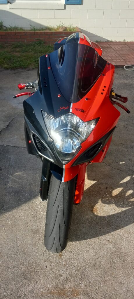 Monster Fairings ABS fairing kit for Suzuki GSXR 1000 2005 - 2006 - Black Red, precise OEM fit
