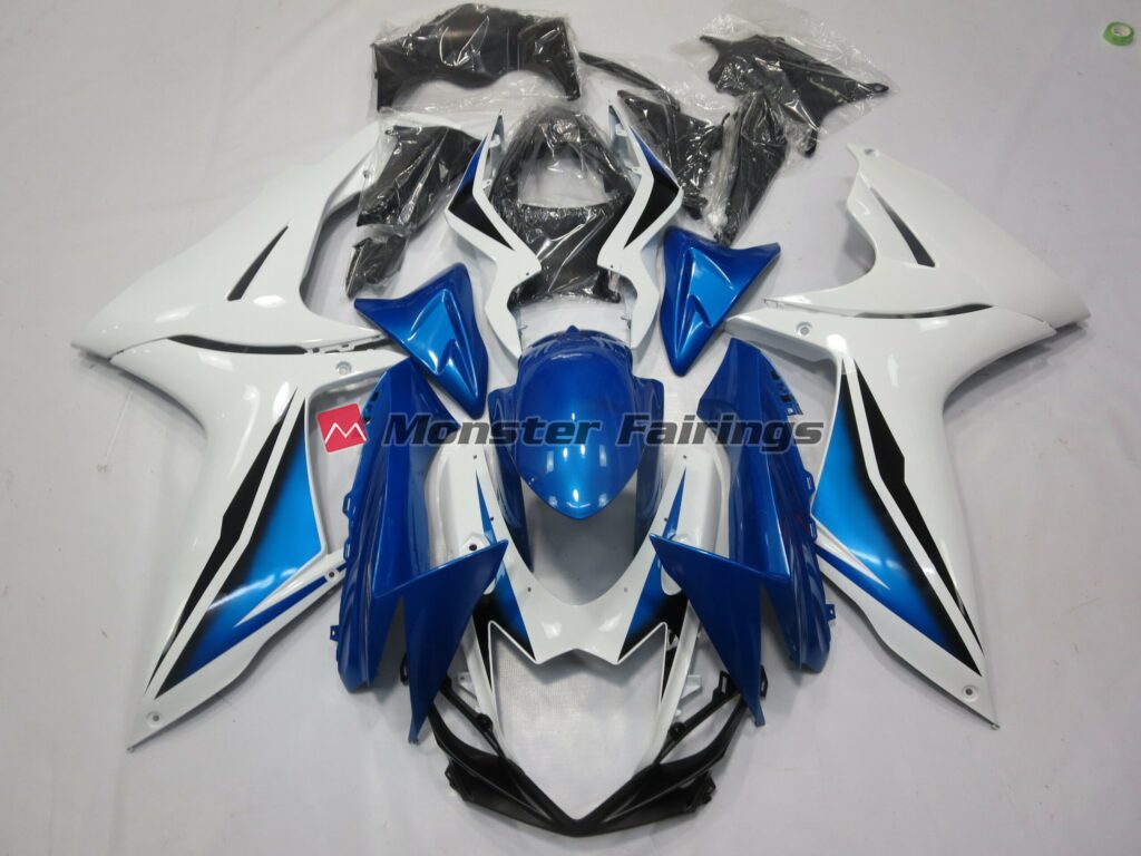 Suzuki GSXR 600 - 750 2011 - 2025 Deep Blue ABS fairings - custom motorcycle bodywork kit by Monster Fairings