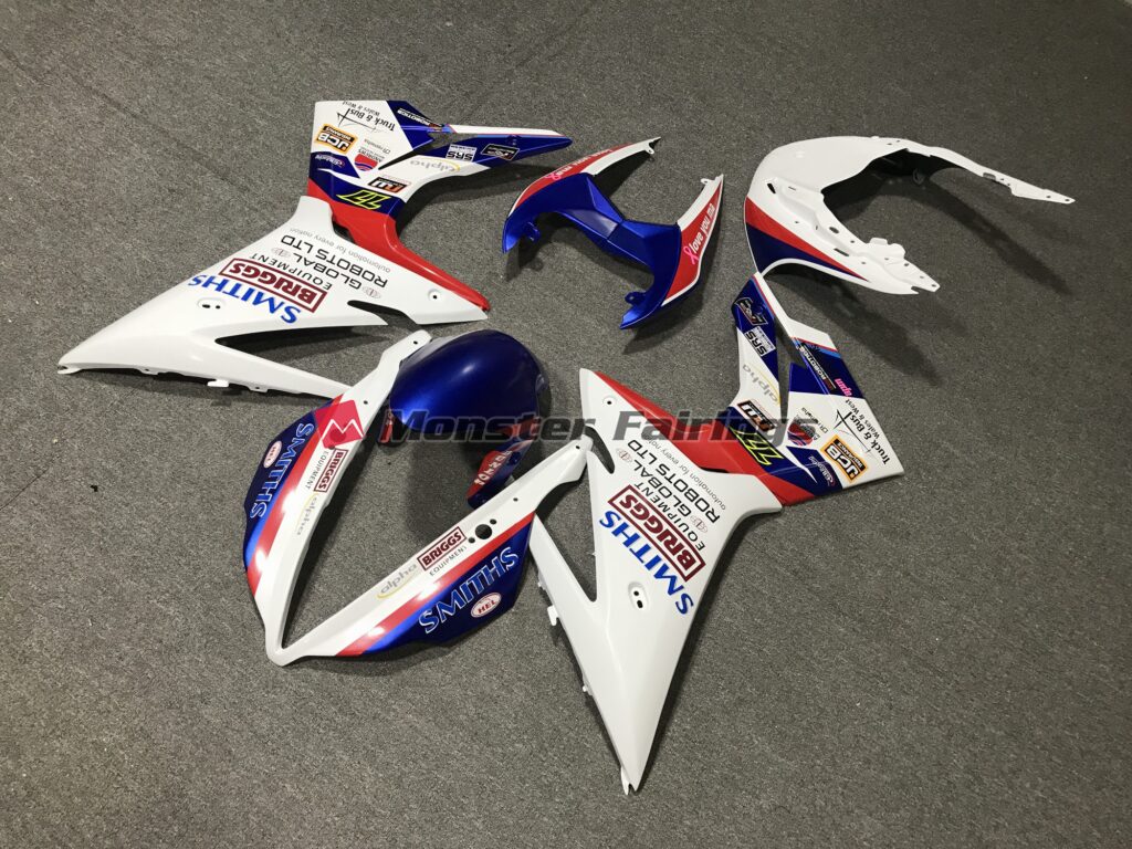 Triumph Daytona 675 custom ABS fairings 2013 - 2017 Gloss White - durable replacement kit, Monster Fairings