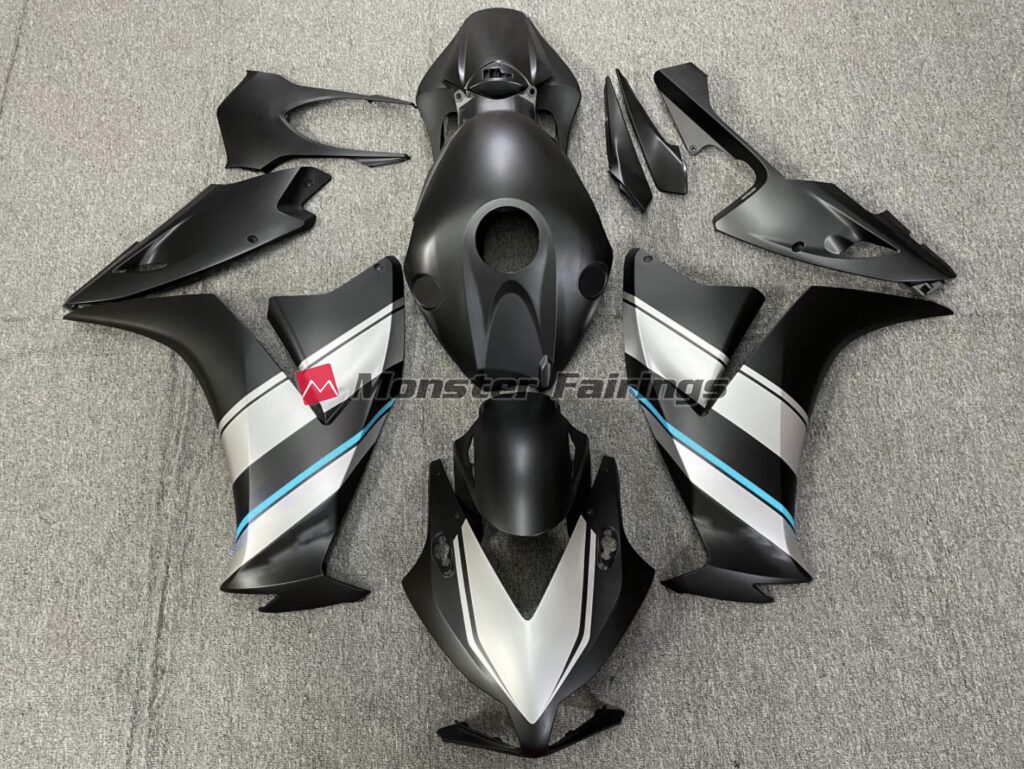 Honda CBR1000RR 2012 - 2016 Matte Light Blue Trim ABS fairings - custom motorcycle bodywork kit by Monster Fairings