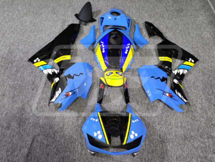 (IN STOCK) Honda CBR600RR 2013-2025 Blue Shark ABS Fairings | Monster Fairings