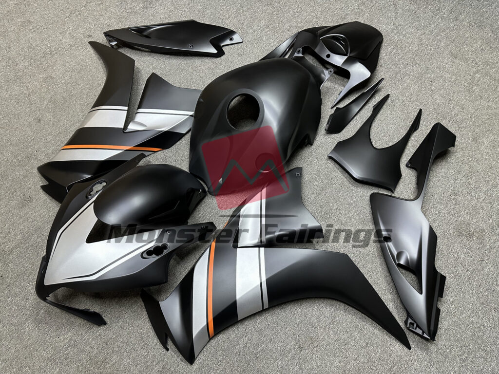 Honda CBR1000RR custom ABS fairings 2012 - 2016 in Matte Orange Trim - durable replacement kit, Monster Fairings