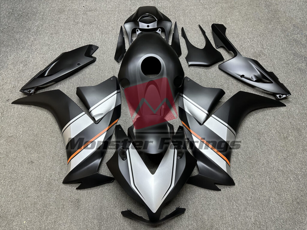 Honda CBR1000RR 2012 - 2016 Matte Orange Trim ABS fairings - custom motorcycle bodywork kit by Monster Fairings