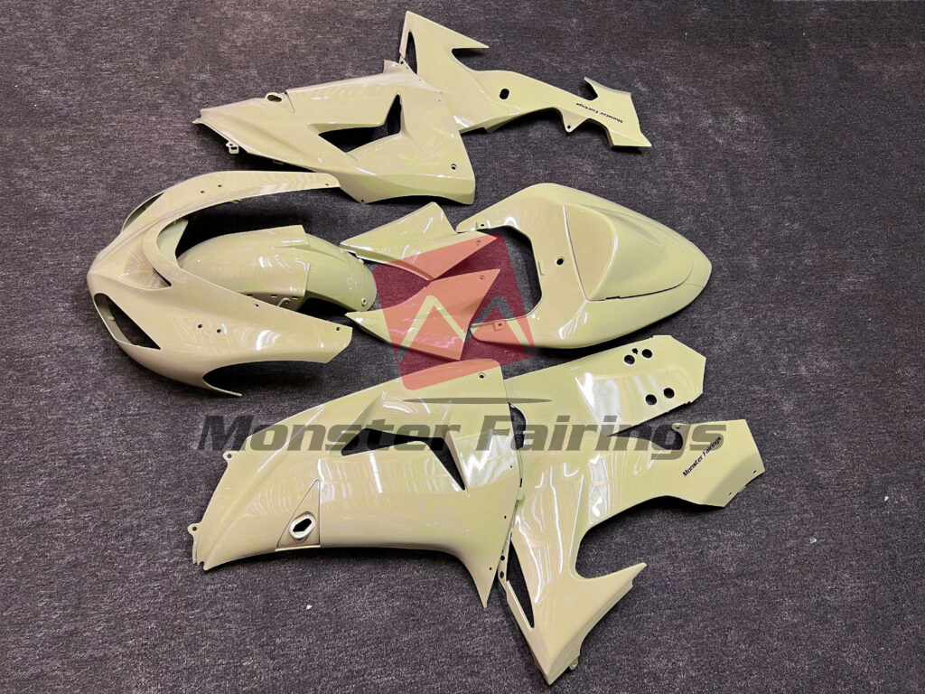 2006 - 2007 Kawasaki ZX10R Gloss Desert Tan fairing set - ABS injection, custom painted by Monster Fairings