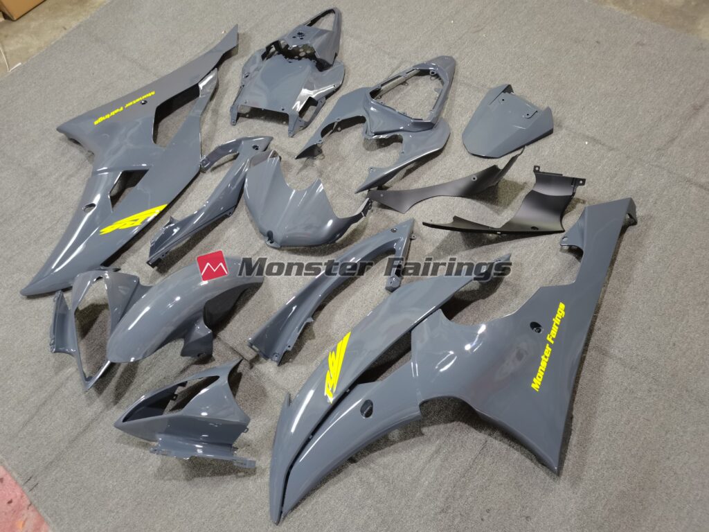 Nardo High Viz Yellow ABS fairings for Yamaha R6 2008 - 2016 - premium OEM fit kit by Monster Fairings