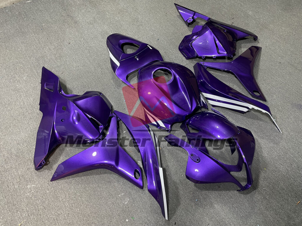 Honda CBR600RR custom ABS fairings 2009 - 2012 in Midnight Purple - durable replacement kit, Monster Fairings
