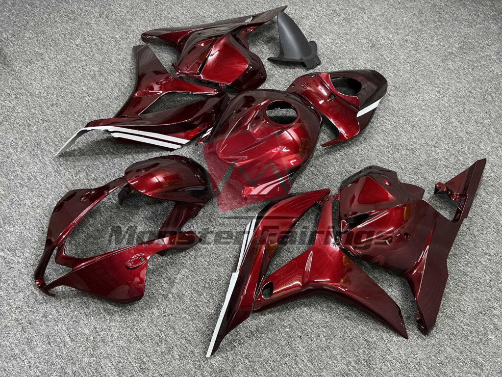 Honda CBR600RR custom ABS fairings 2009 - 2012 in Gloss Red Wine - durable replacement kit, Monster Fairings