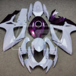 Suzuki GSXR 600 - 750 2006 - 2007 Gloss Nardo Gray Purple ABS fairings - custom motorcycle bodywork kit by Monster Fairings