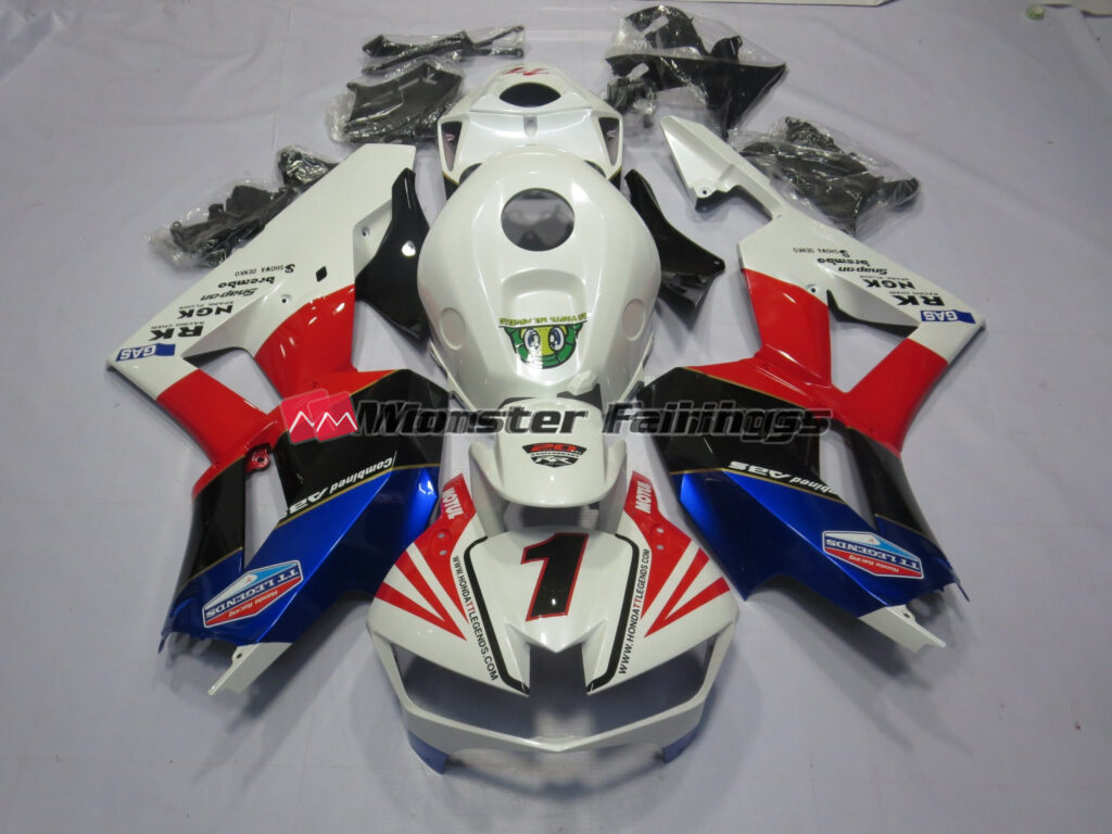 Honda CBR600RR 2013 - 2025 Number 1 ABS fairings - custom motorcycle bodywork kit by Monster Fairings